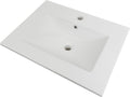 CHYANMOO 48" Undermount Bathroom Sink, White Rectangular Ceramic Vanity Sink Top with Overflow, Porcelain Under Counter Lavatory Vanity Sink for Small Bathrooms