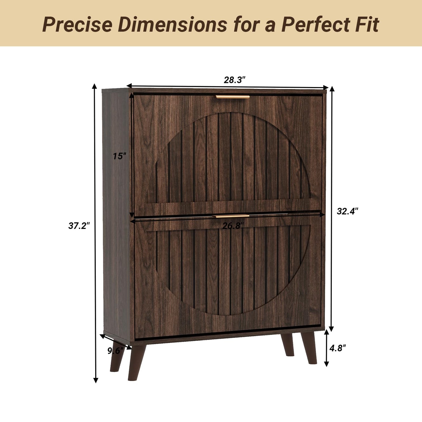 CHYANMOO® Shoe Storage Cabinet for Entryway