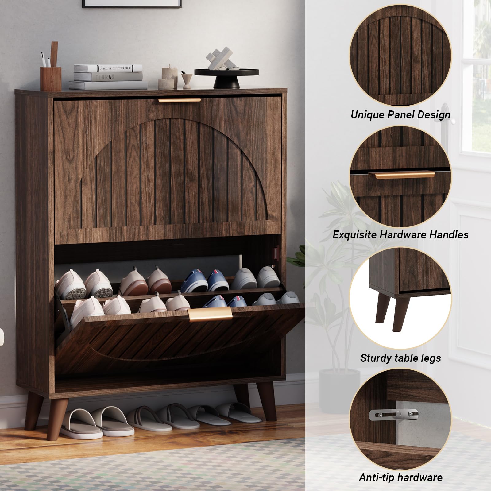 CHYANMOO® Shoe Storage Cabinet for Entryway