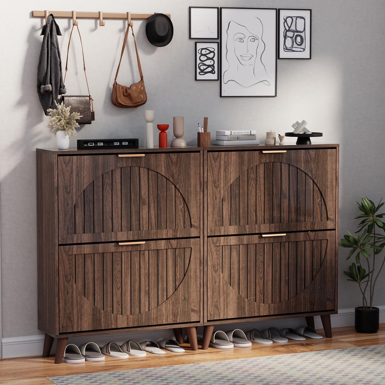 CHYANMOO® Shoe Storage Cabinet for Entryway